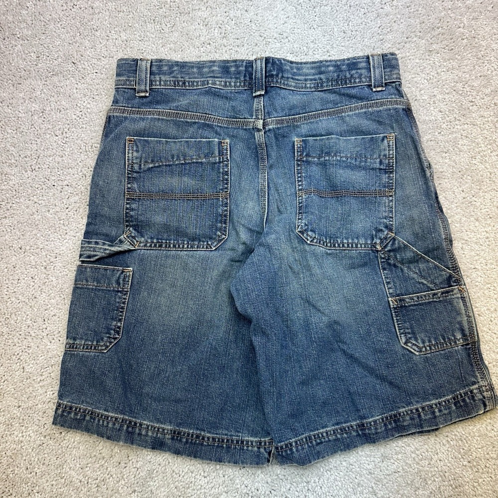Arizona Jean Co Boys Jean Carpenter Shorts Size 16 Husky Casual Outdoor Youth